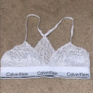 Lace bra from calvin klein